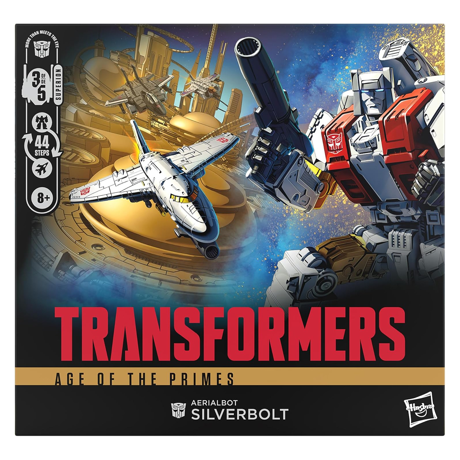 Transformers Age of the Primes Aerialbot Silverbolt – Commander Class