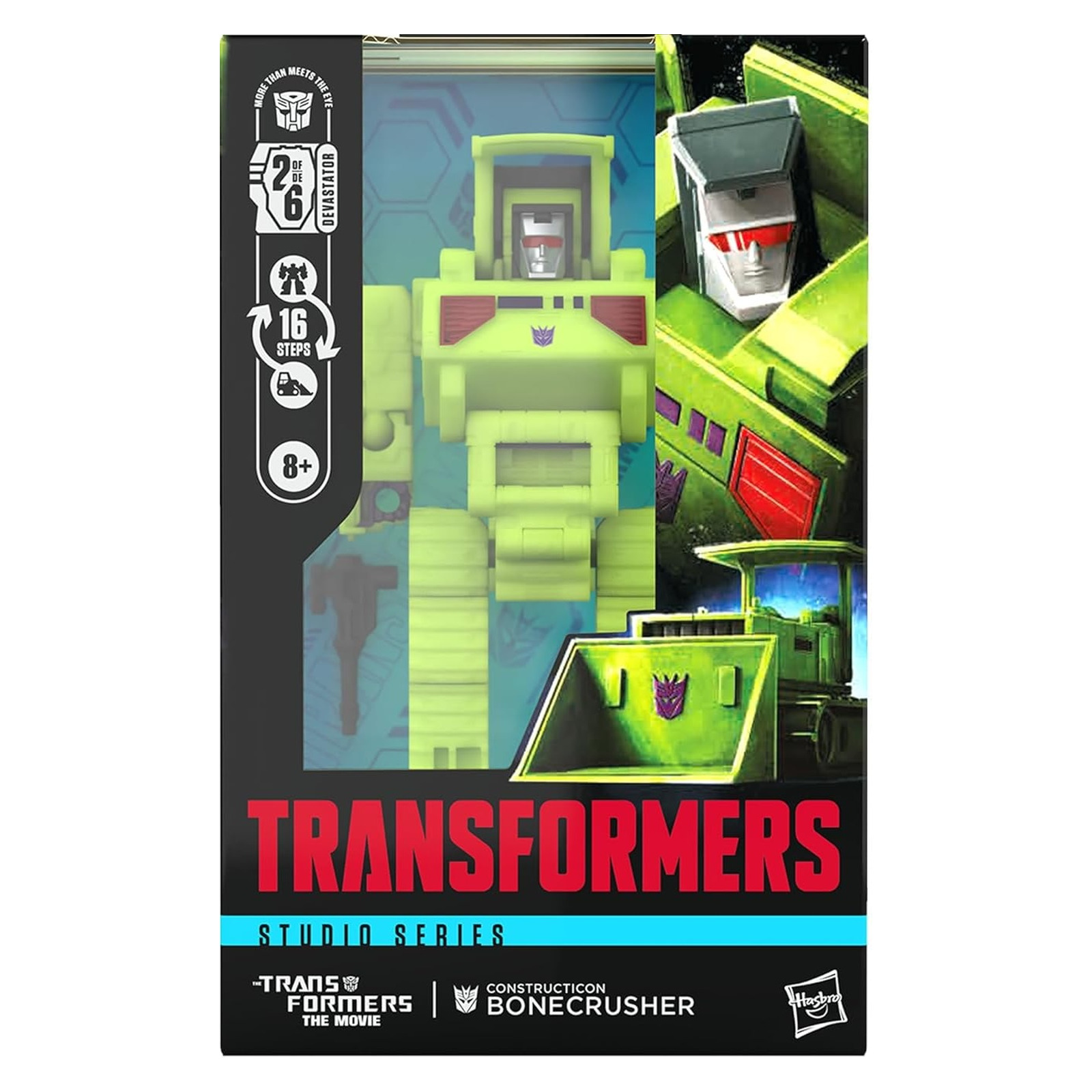 Transformers Studio Series Constructicon Bonecrusher – Deluxe Class