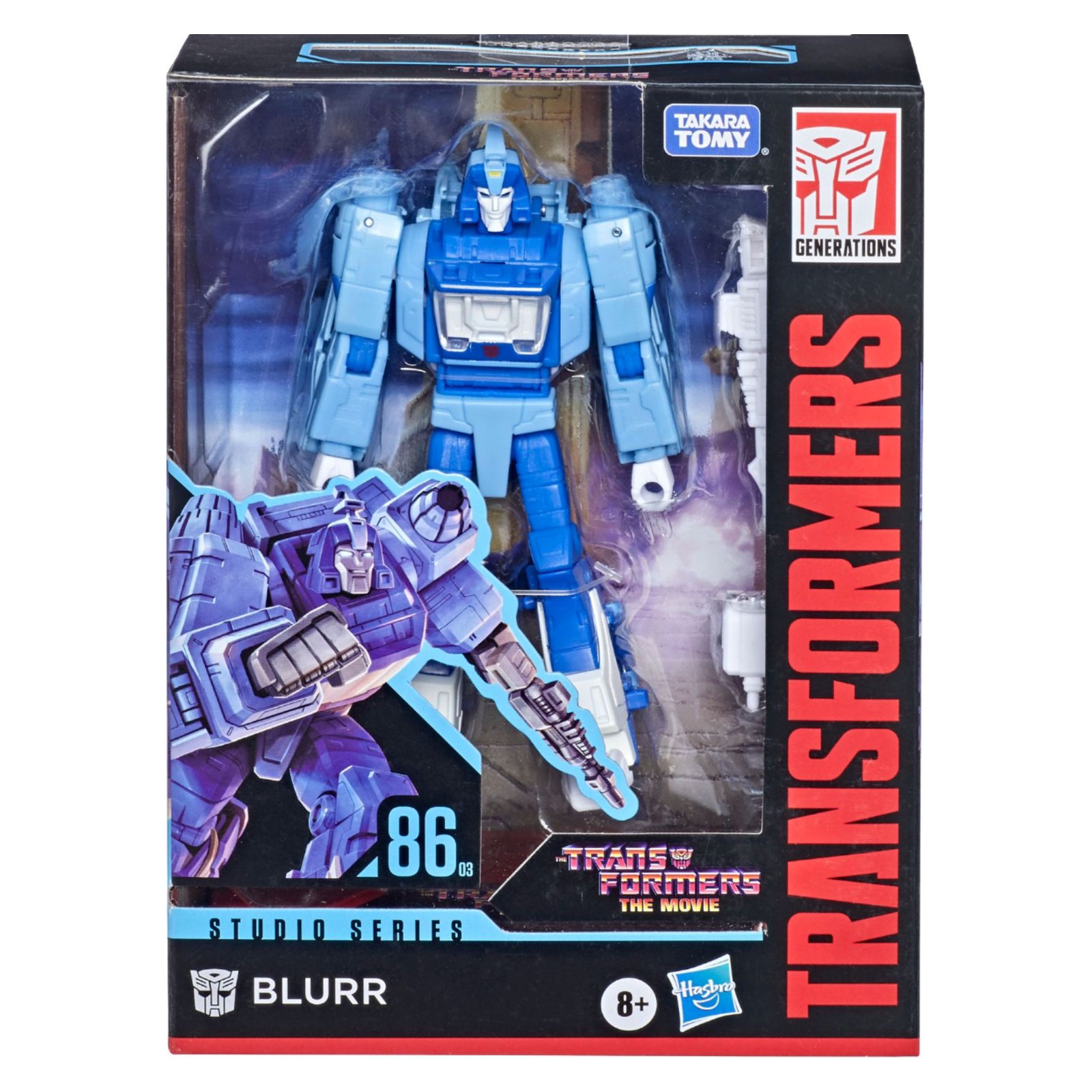 Transformers Studio Series 86-03 Blurr – Deluxe Class