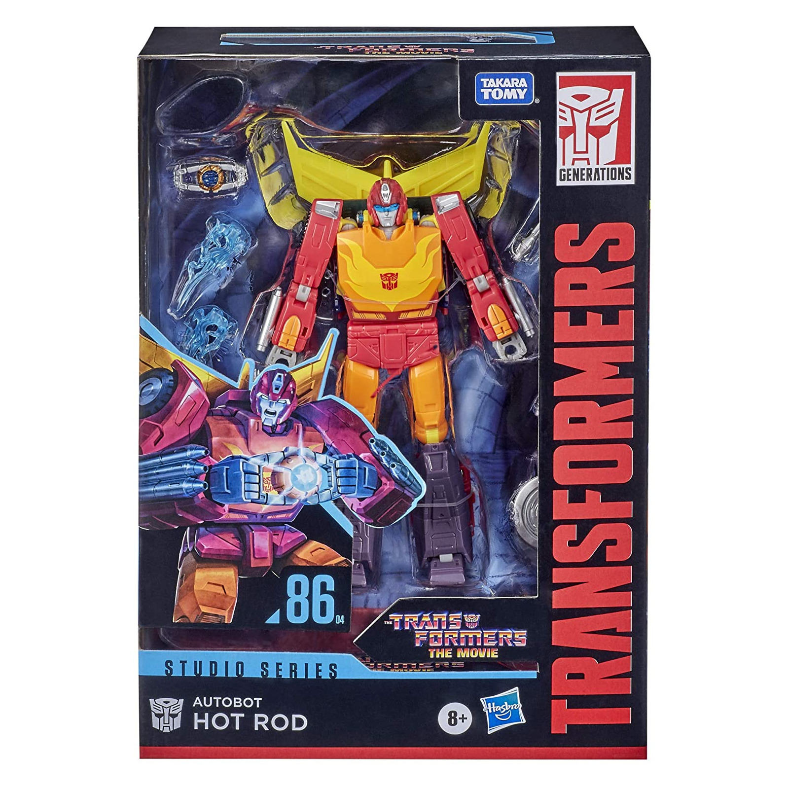 Transformers Studio Series 86-04 Autobot Hot Rod – Voyager Class