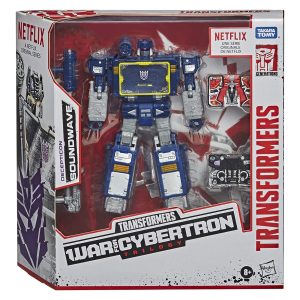 Transformers War for Cybertron Trilogy Soundwave with Ravage & Laserbeak