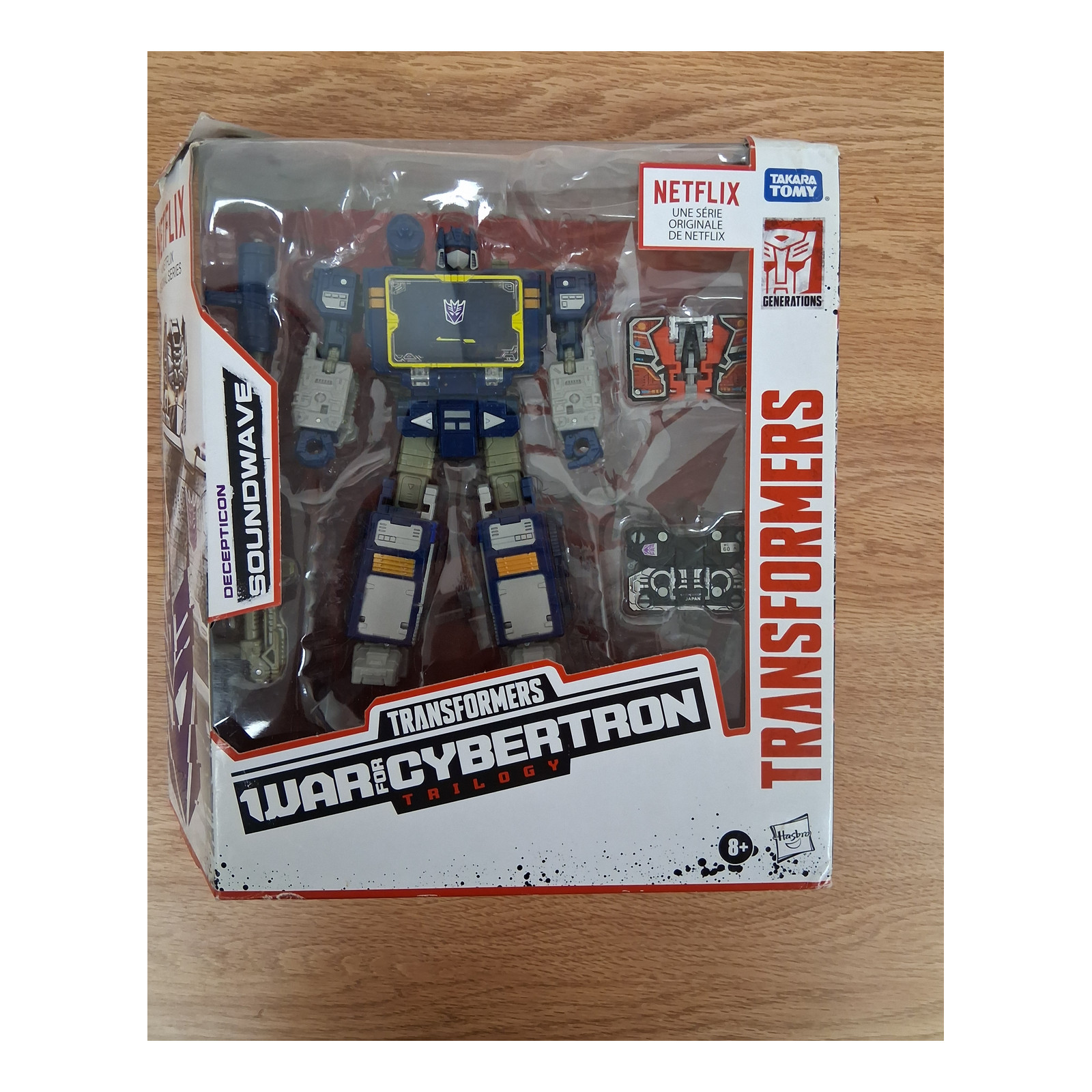 Transformers War for Cybertron Trilogy Soundwave with Ravage & Laserbeak - Image 2